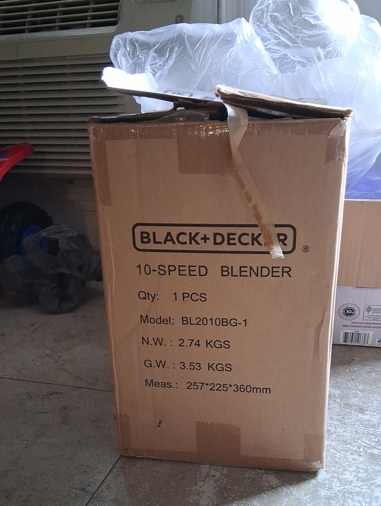 Black & Decker Other - Black & Decker Black and Clear 10-Speed Blender